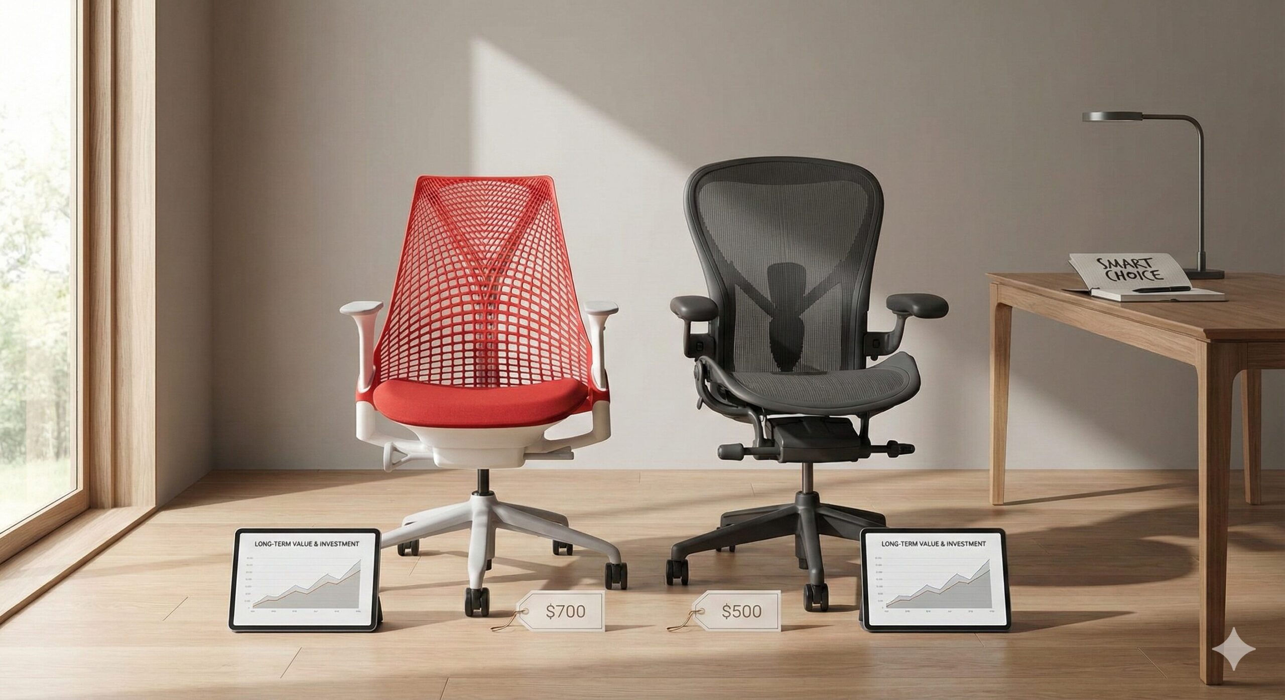 予算と機能のバランスを検討するユーザーのイメージ