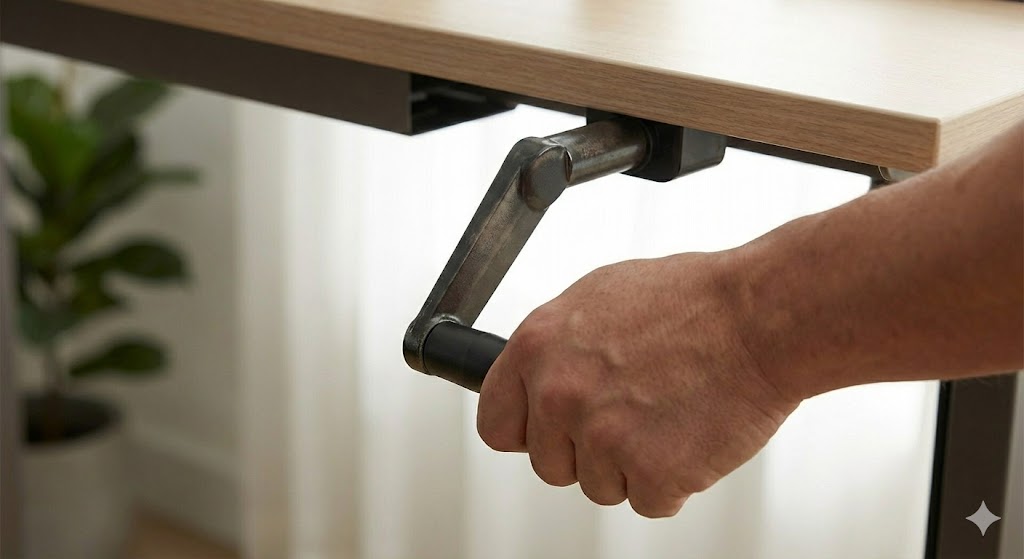 エルゴヒューマンのメッシュ素材とランバーサポートの細部