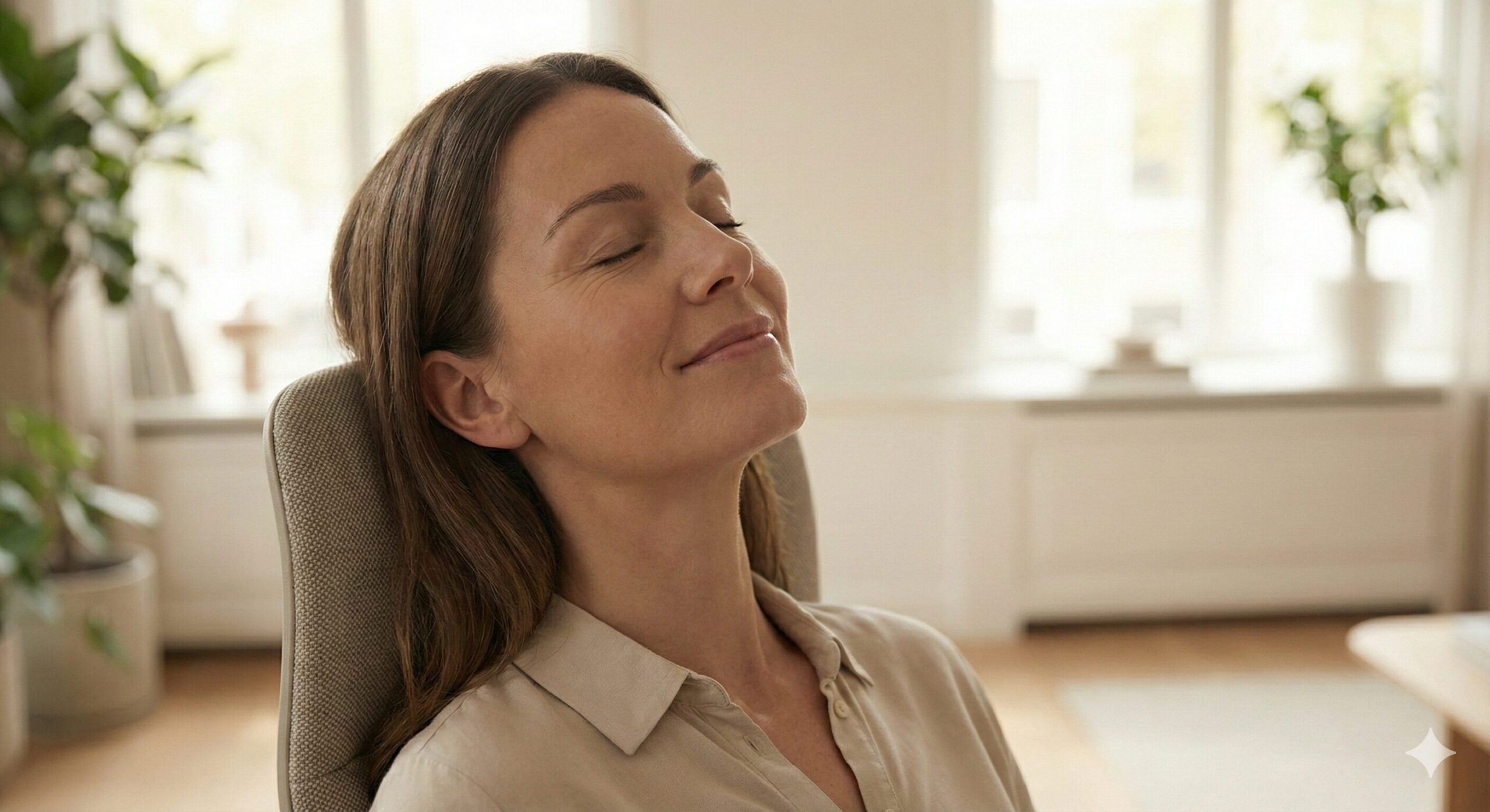 自宅でリラックスしながら作業できるパームワークチェア