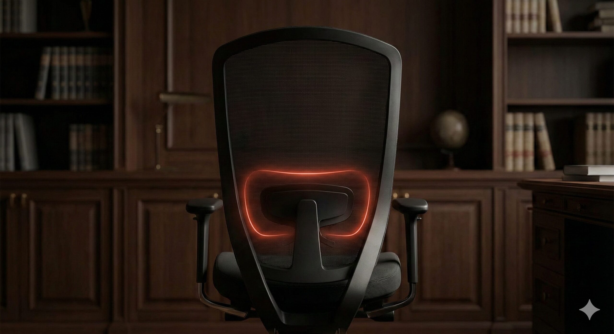 コンテッサセコンダの背面構造とランバーサポートの配置