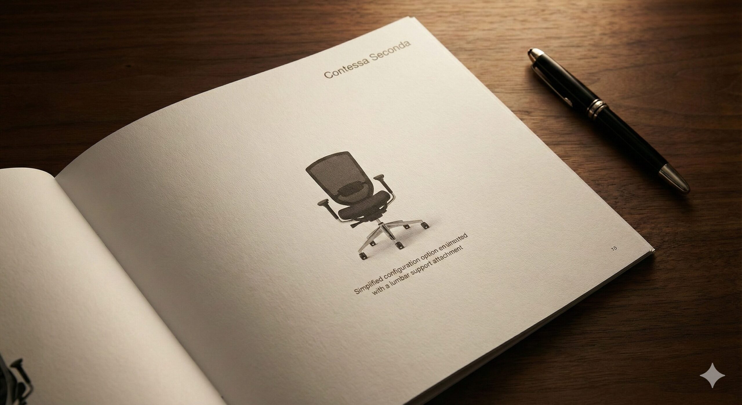 ランバーサポートなしのモデルがもたらす開放感と快適性