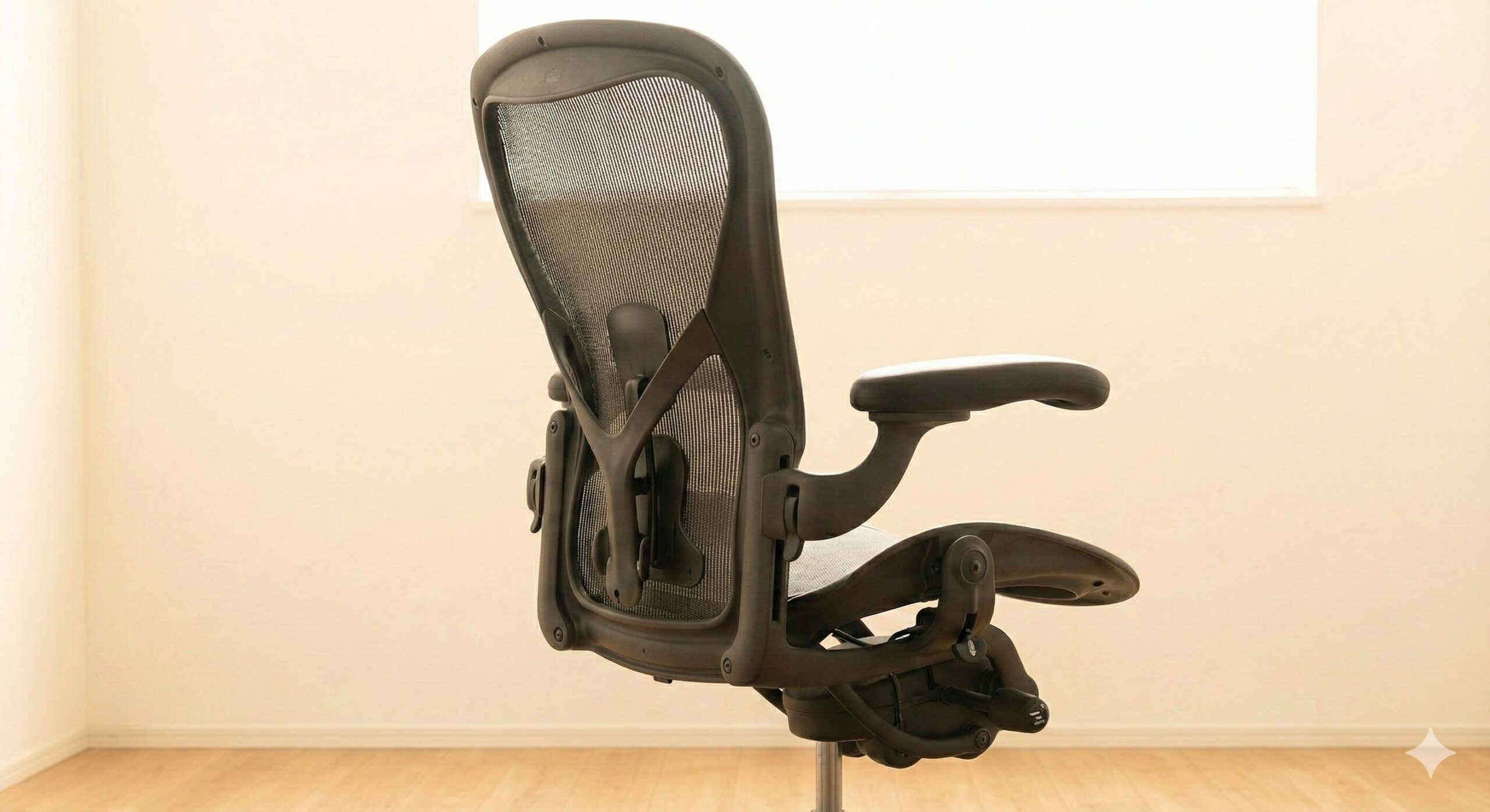 人間工学に基づいた椅子のS字サポート構造の解説