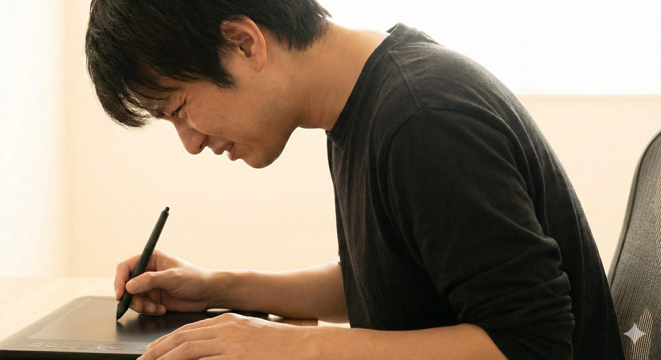 前傾姿勢によって脊椎にかかる負荷をイメージした構造図