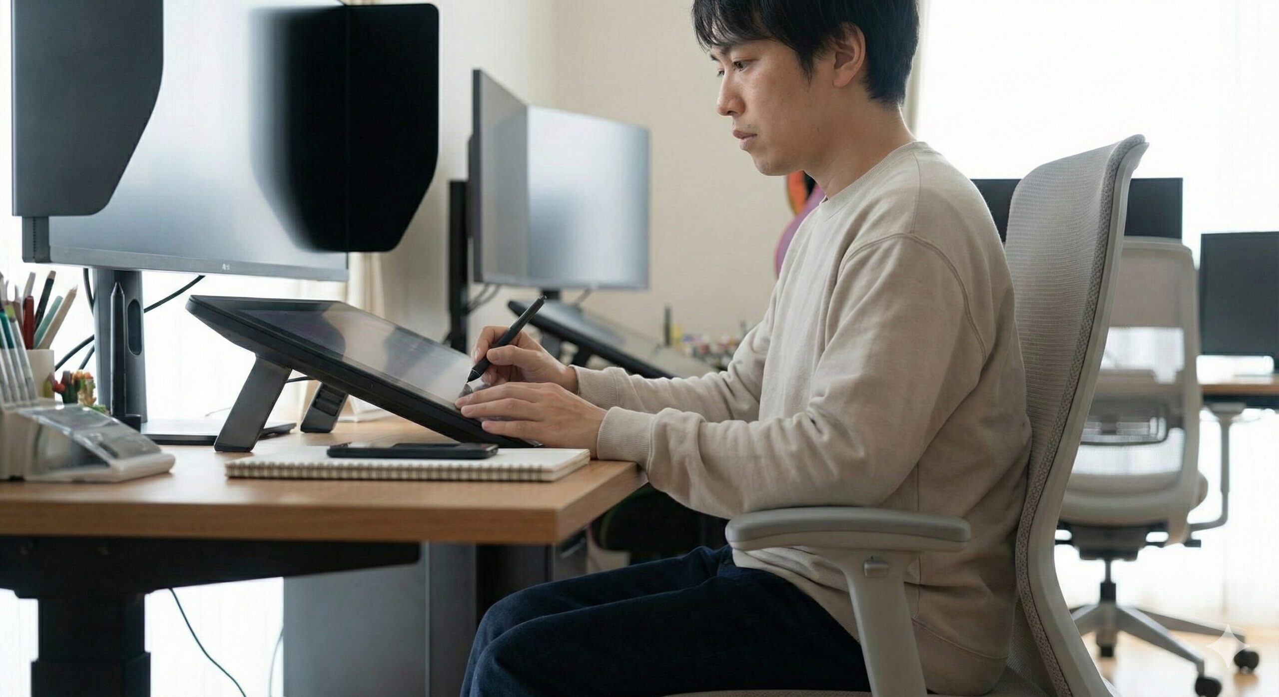 長時間作業でも疲れにくいエルゴノミクスチェアの各部パーツ解説